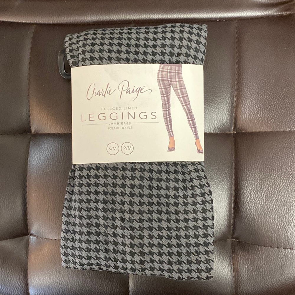 Charlie Paige fleeced lined leggings